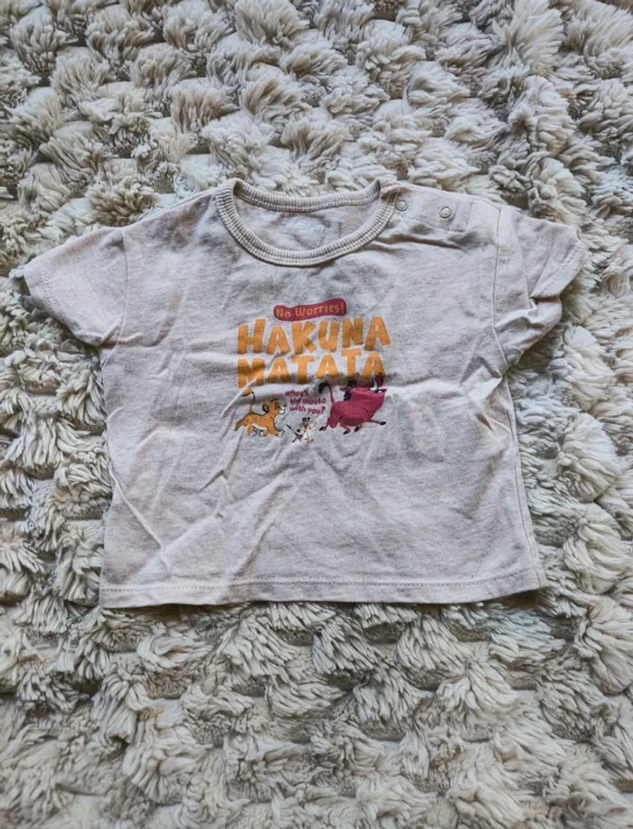 Tee shirt Disney Roi Lion