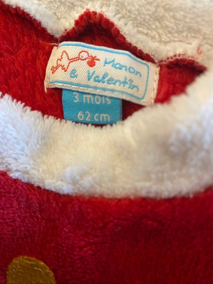 Pyjama robe noël 3 mois - photo numéro 2