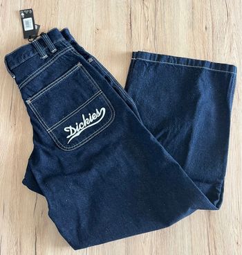 Jeans Dickies loose wave denim rinsed