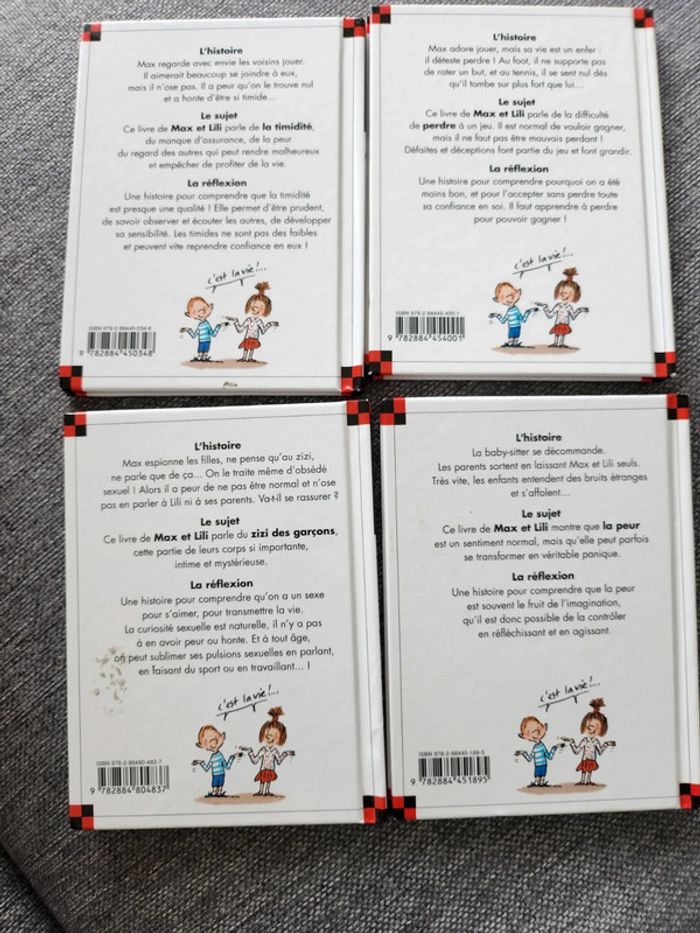 Lot de 4 livres Max et Lili - photo numéro 2
