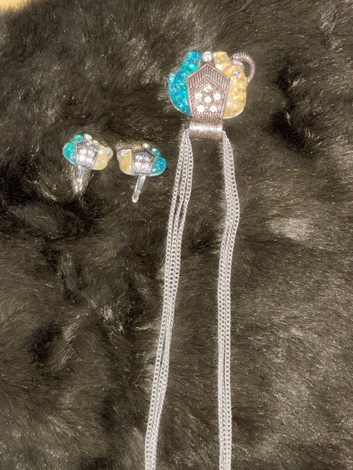 Collier & boucles d’oreilles