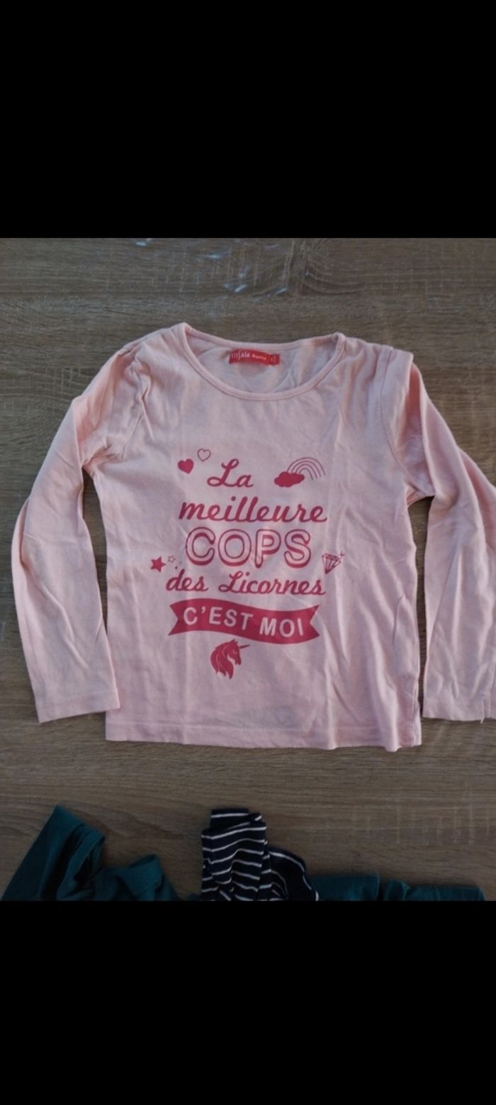 Lot 3 T-shirts manche longue - photo numéro 2