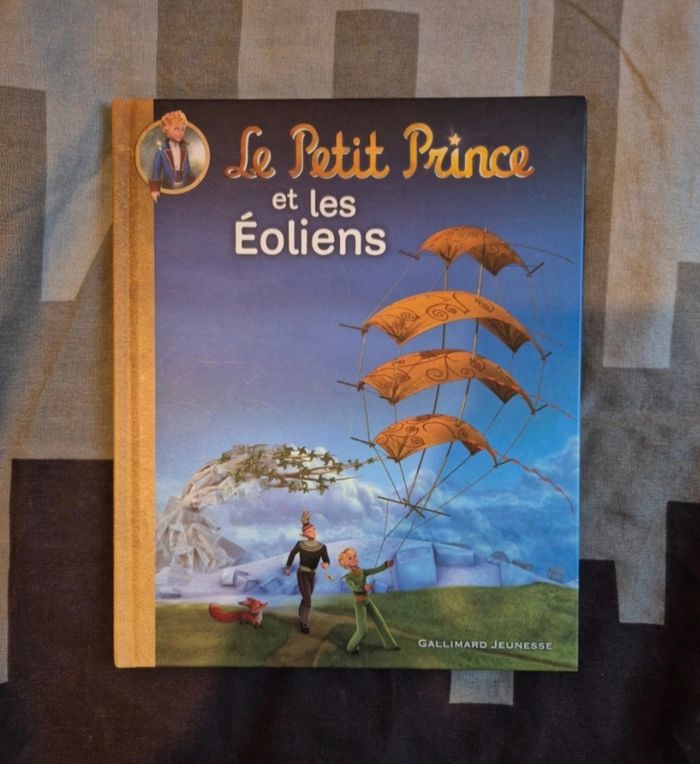 Livre le petit prince et les éoliens