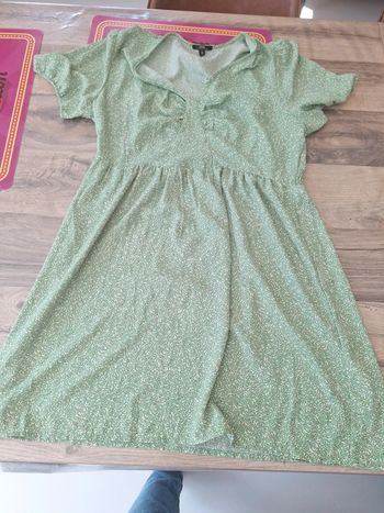 Robe verte kiabi