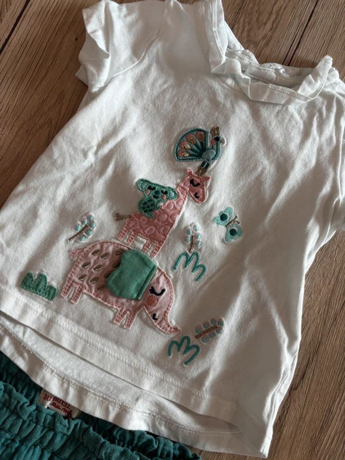 Ensemble été bébé fille 9mois - Du pareille au même - photo numéro 3