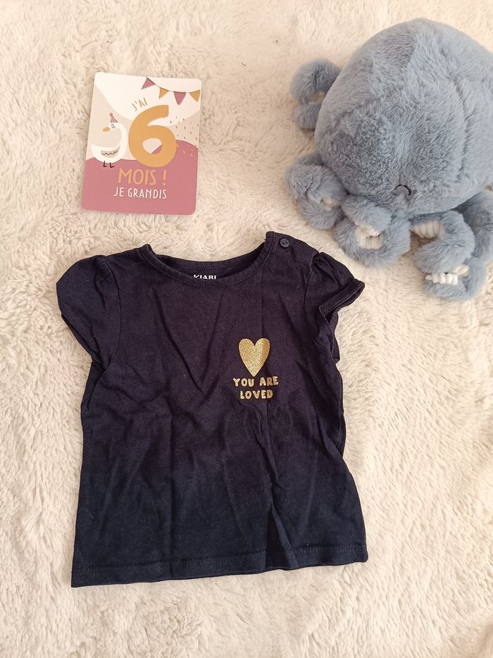 Tee shirt 6 mois kiabi