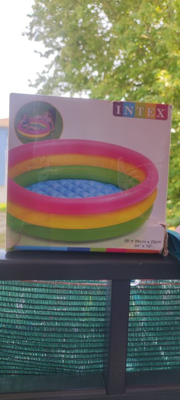 Piscine 3 boudin le fond se gonfle aussi