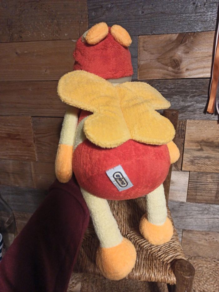 peluche luciole papillon ajena vintage tbe - photo numéro 5