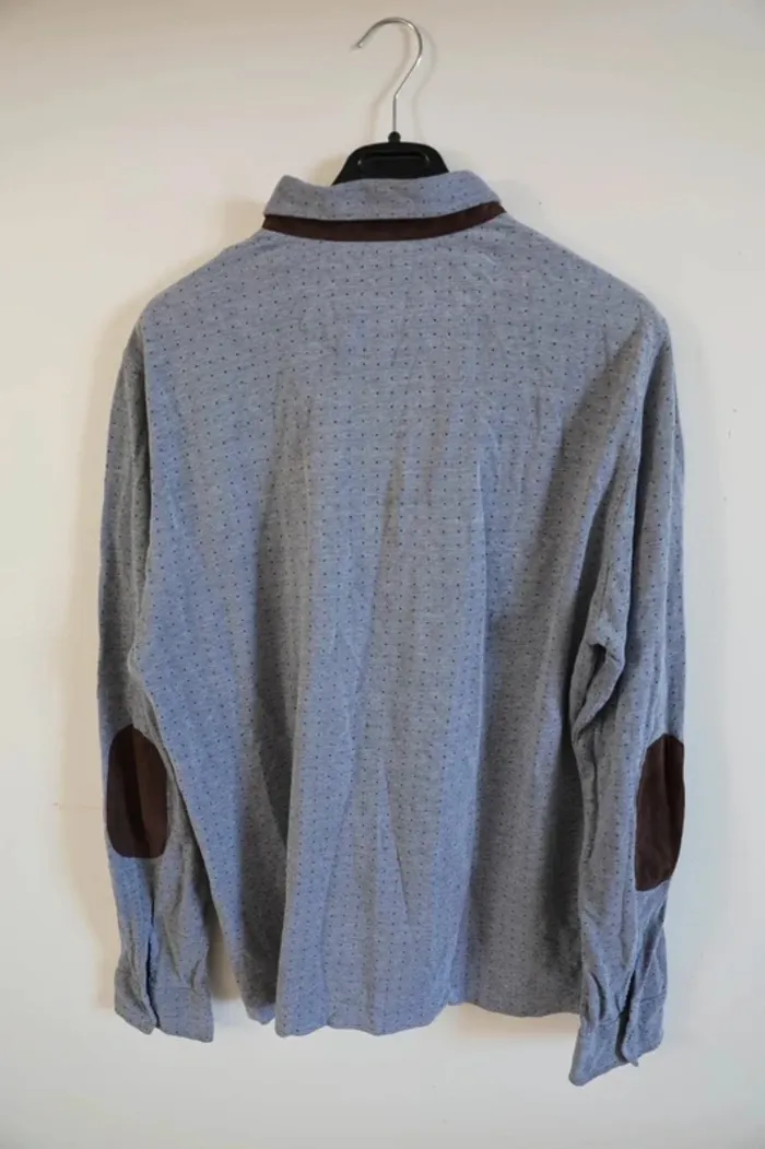C55 polo gris Massimo Dutti XXL - photo numéro 2