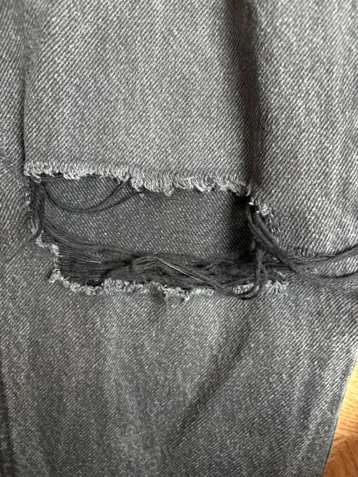 Jean droit noir - photo numéro 4