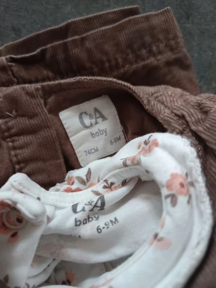 Ensemble robe et body 6/9 mois - photo numéro 4