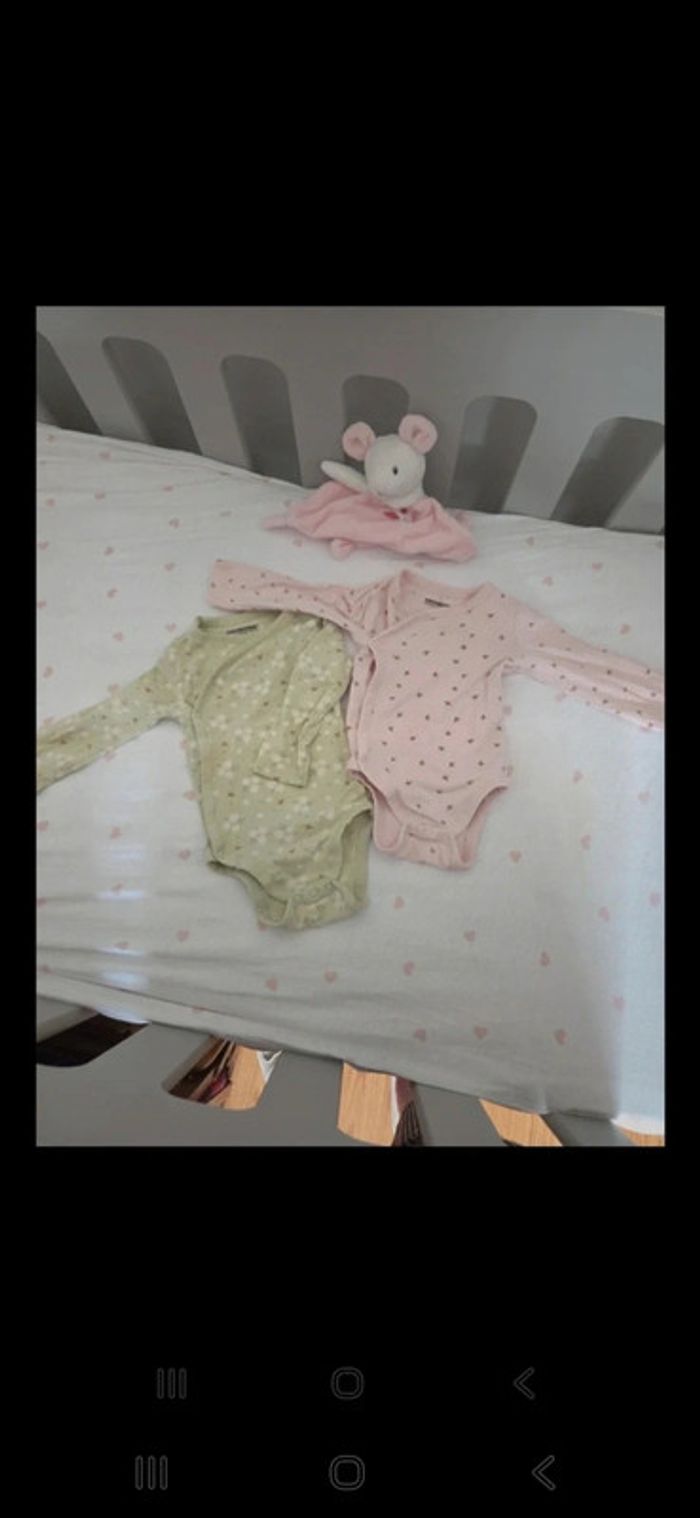 🤩 Lot body fille 6 mois orchestra