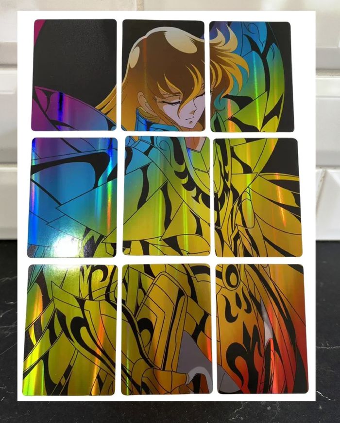 Display Saint Seiya Chevaliers du Zodiaque Chapitre 1 Golden Soul 10 Boosters! 40 Cartes - photo numéro 3
