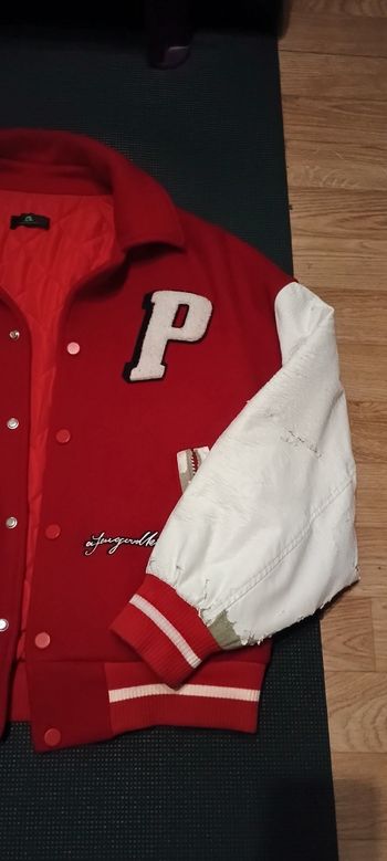 Bombers Vintage Rouge Blanc