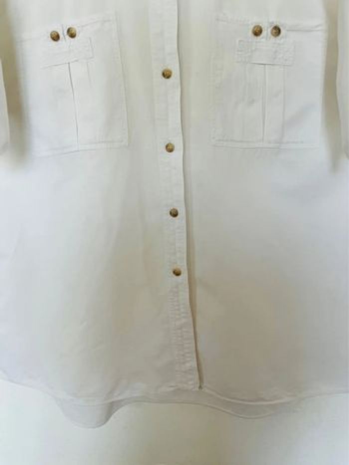 Chemise homme blanche Beach Taille 2 - photo numéro 5