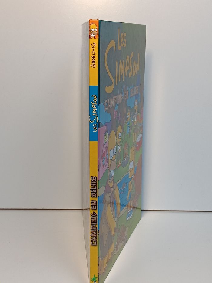 Livre Bande dessinée les Simpson Camping en délire - photo numéro 2