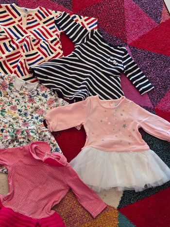 Lot robes petit bateau 6 mois
