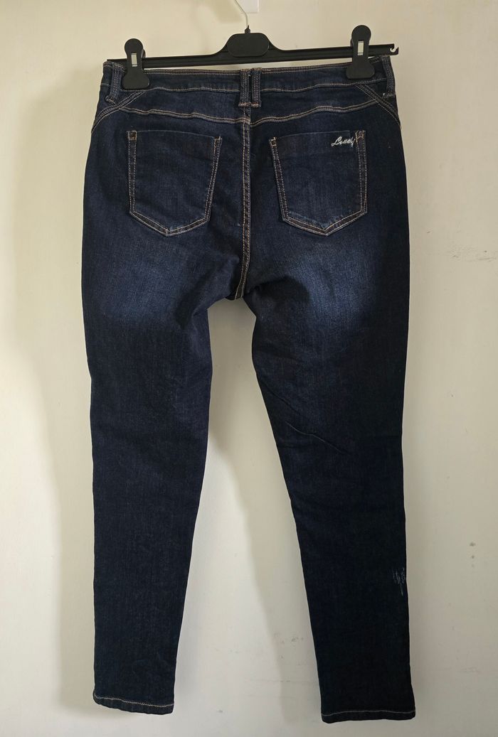 📌 Jean (Effet usé) Grain de Malice - photo numéro 5