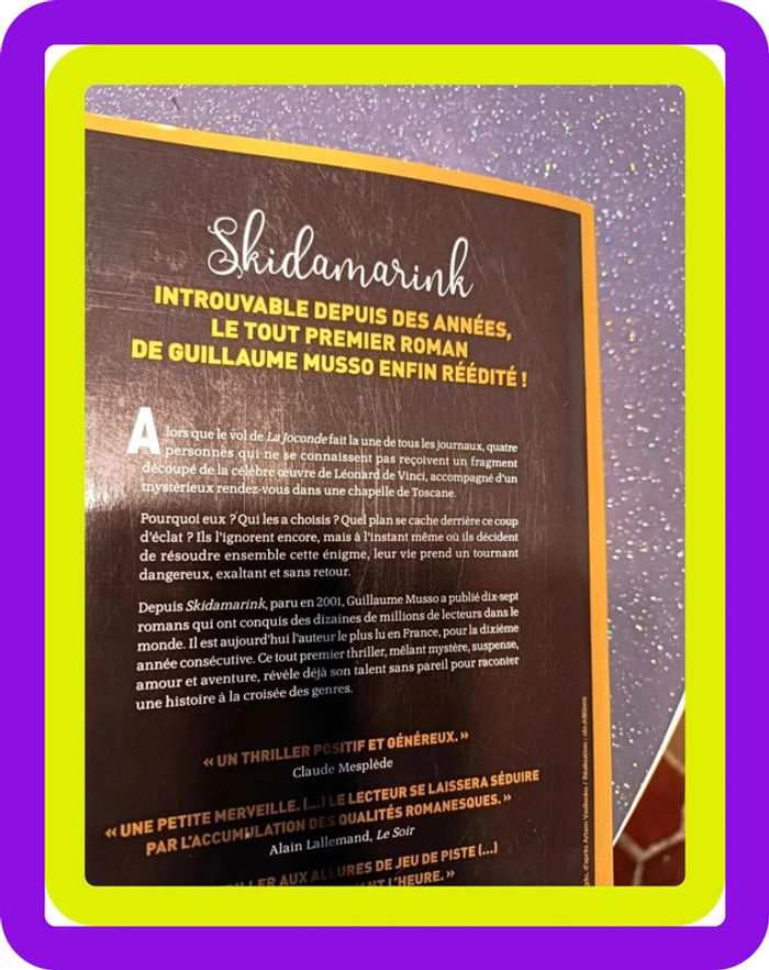 Livre Musso skidamarink - photo numéro 2