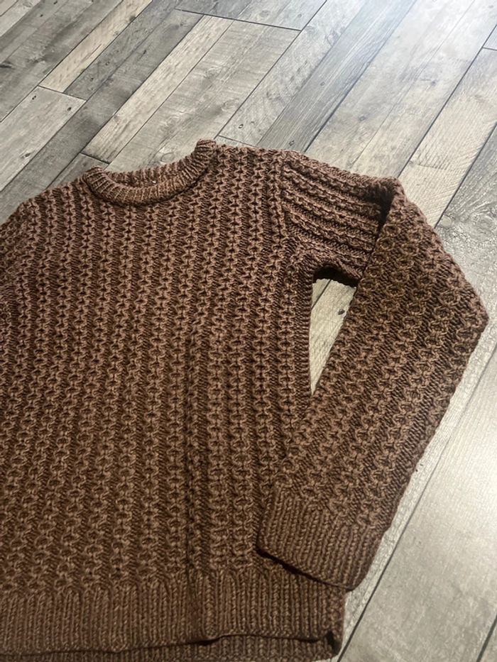 Pull grosse maille - photo numéro 3