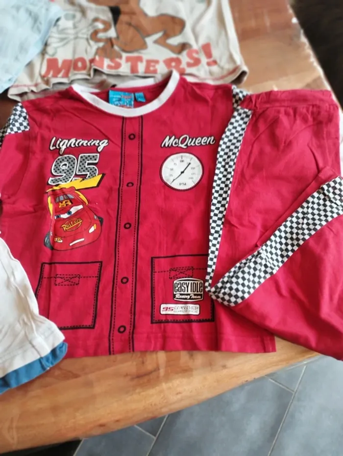 Lot de 4 pyjamas cars Diego Scooby -doo - photo numéro 2