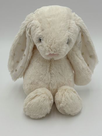 Lapin en peluche Jellycat , motifs étoiles taille Médium 