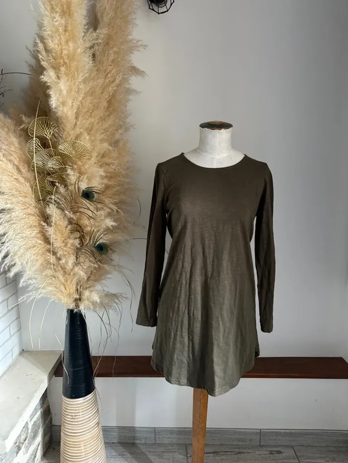 Robe tunique kaki Shein 38/M