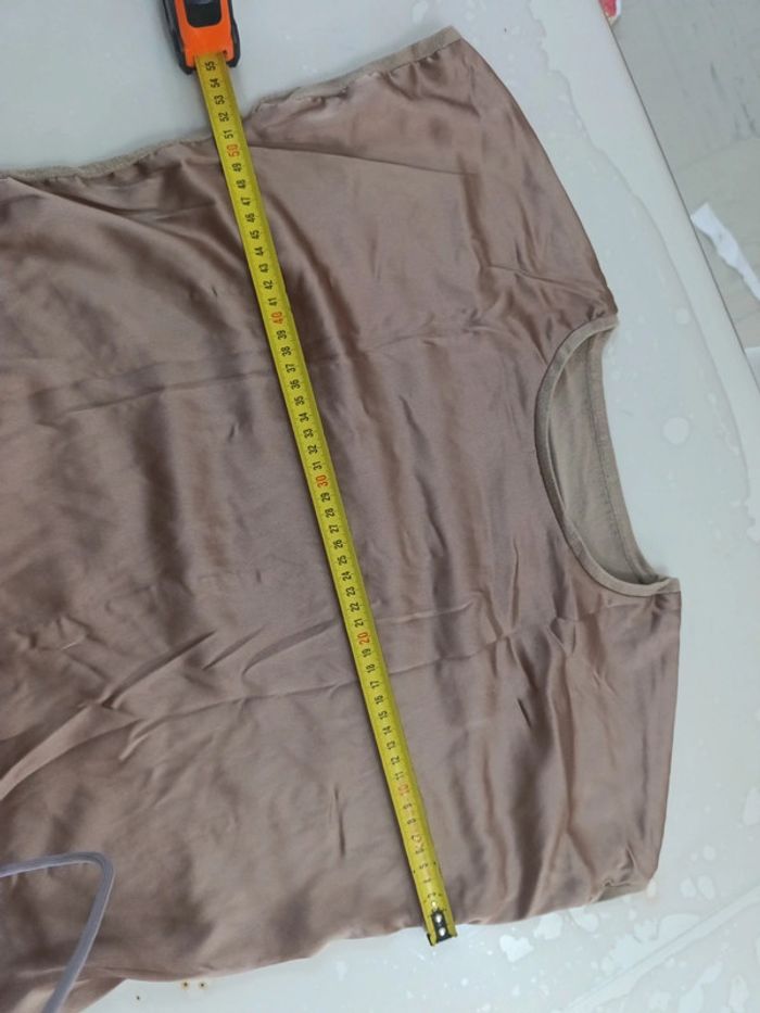 Top marron glacé taille M/L - photo numéro 5