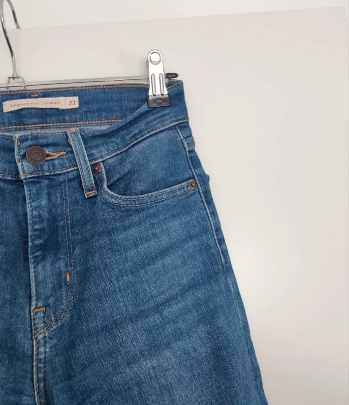 Jean levis 724 slim w23 L28 - photo numéro 4