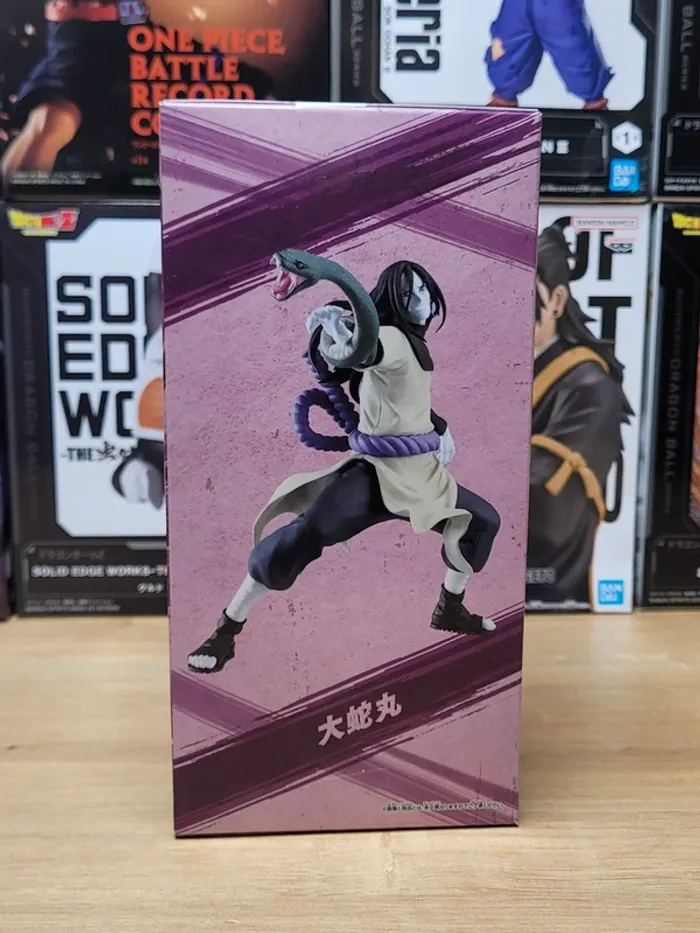 Figurine Naruto Shippuden Orochimaru Vibration Stars Banpresto Bandai - photo numéro 2