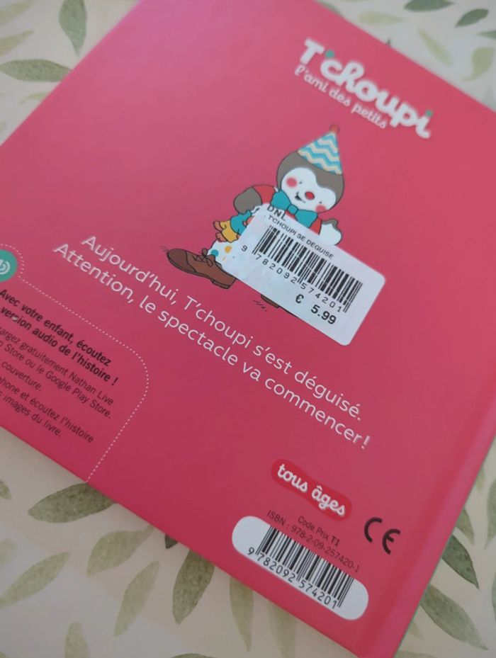 Livre T'choupi - photo numéro 2