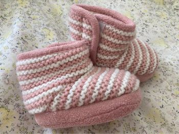 Petits chaussons idéal hiver