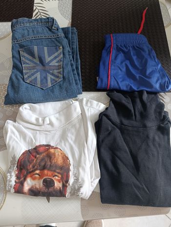 Lot vêtements garçon