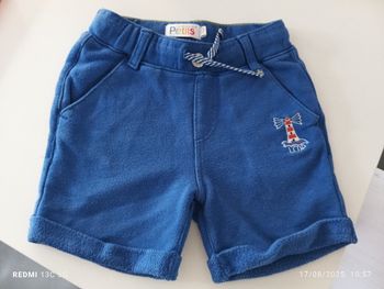 Short taille 2 ans