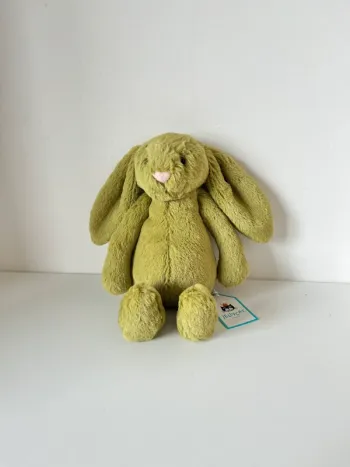 Small bashful moss bunny Jellycat