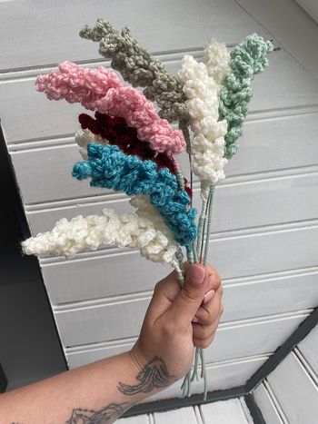 Brin de lavande crochet