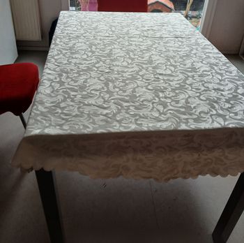 nappe ronde crème
