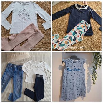 🌷Lot vêtements fille 6 ans en très bon état