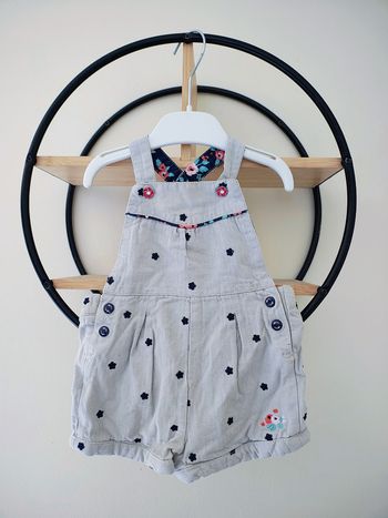 12 mois salopette short sergent major