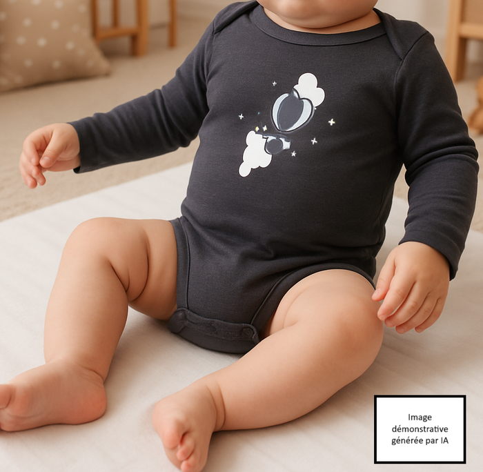 boddy bébé garçon mongolfière - photo numéro 3