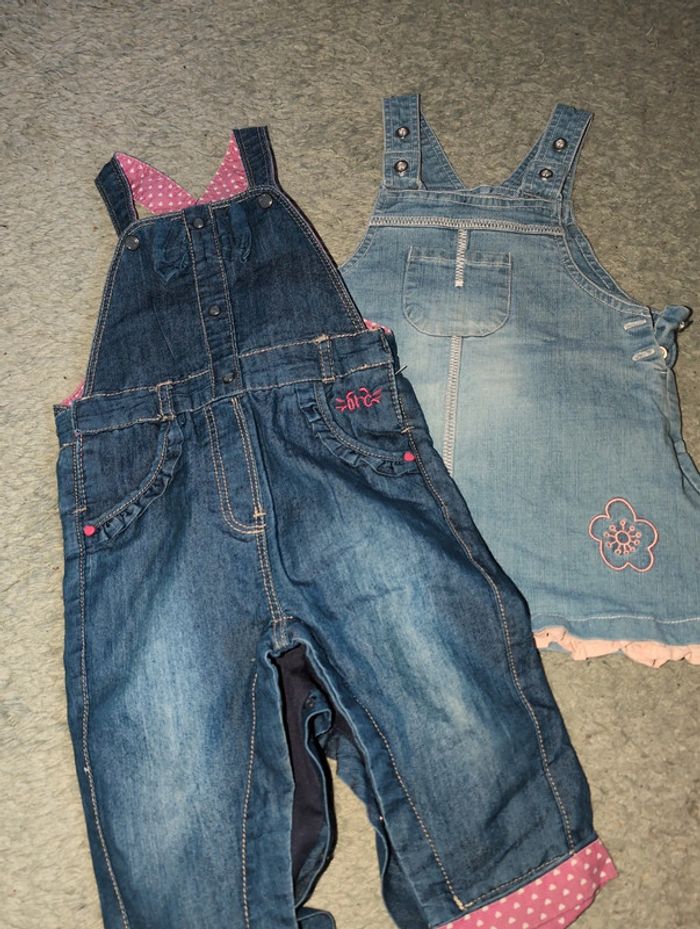 Lot salopette et robe