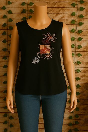 🌸Débardeur fluide noir Taille 38🌸