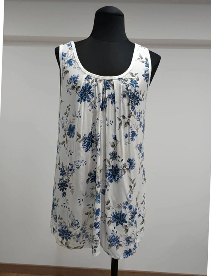 Haut fleuri taille S Made in Italy - photo numéro 2