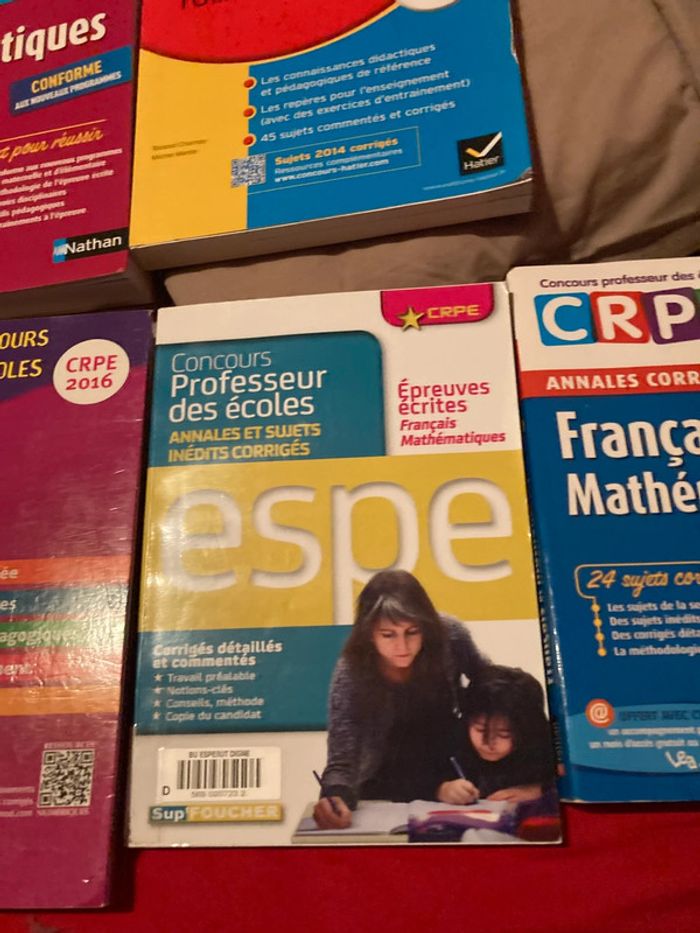 Lot 7 livres CRPE - photo numéro 4
