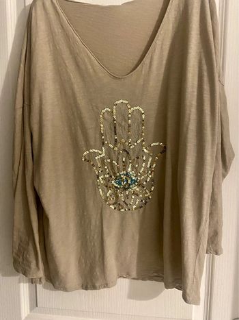 Tee shirt manches longues Main de fatma