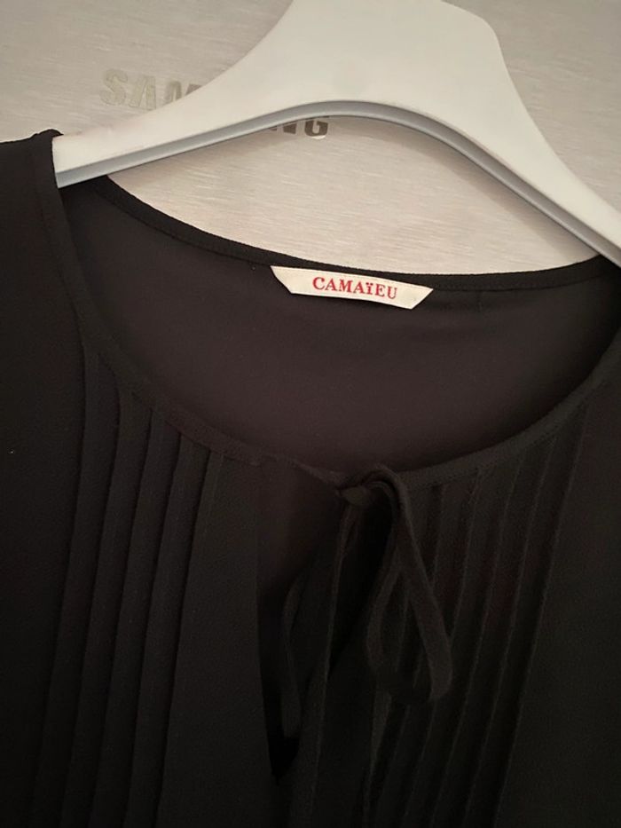 Robe femme fluide Camaïeu 36 noire - photo numéro 5
