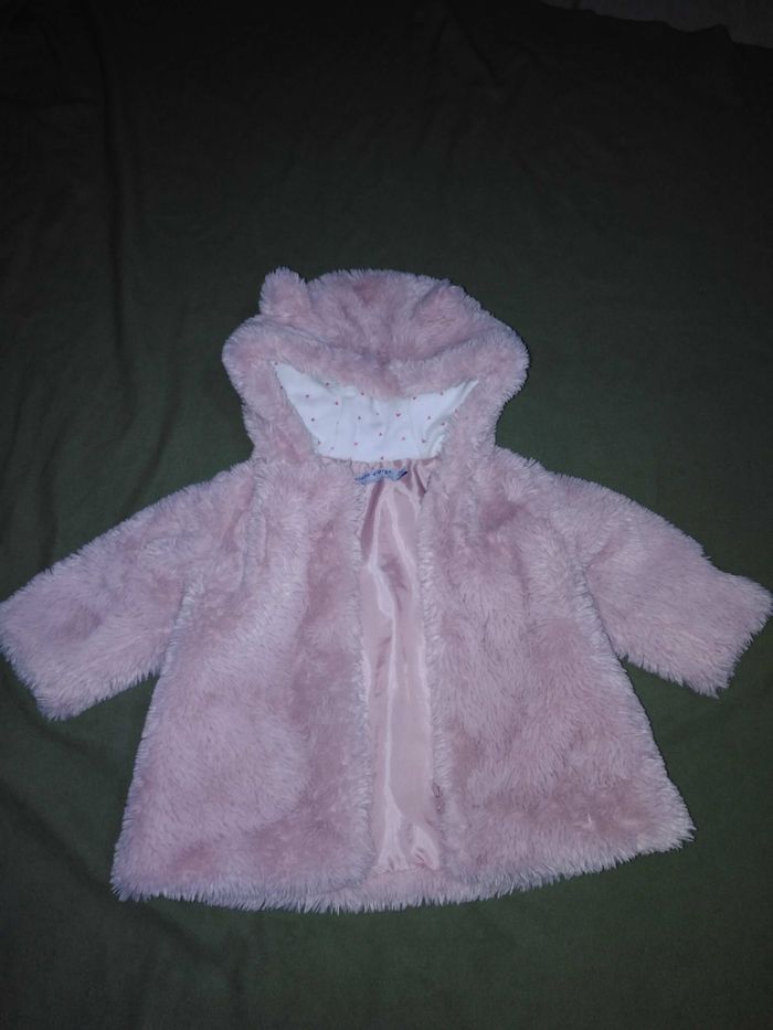Manteau chaud 9 mois fille