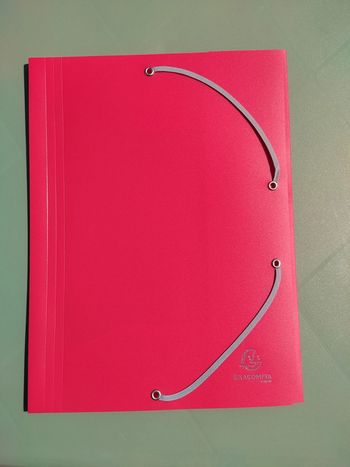 Pochette avec élastiques