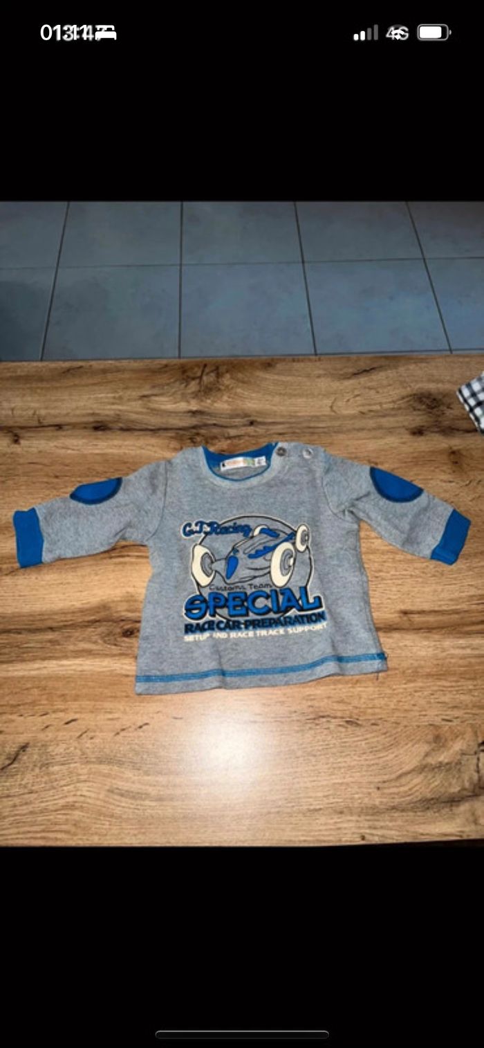 Lots de tee-shirts bébé 3 mois