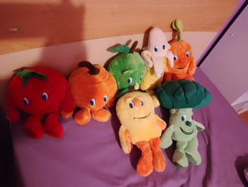 Peluche fruit leg